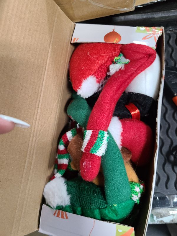 Photo 1 of 2 Pack Christmas Curtain Tieback Buckle Elk & Snowman Design Curtain Holdback Christmas Curtain Ties for Drapes Curtain Ties Backs Modern Style Curtain Holdback Decor