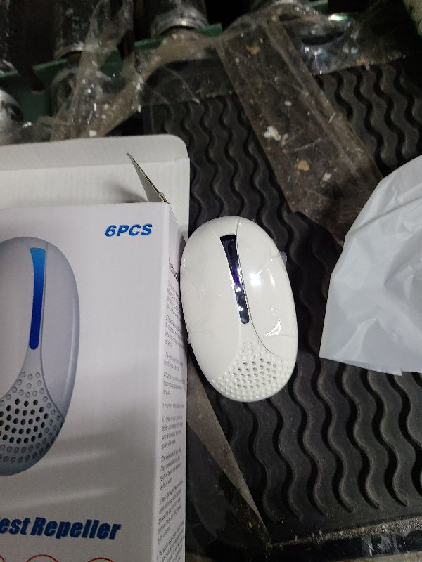Photo 1 of 2025 Upgraded Ultrasonic Repellent Indoor, Mouse Traps Insert Plug in, Pest Control Repellent Ant,Roach,Rodent, Mouse, Bugs, Mosquito, Spider, for Home, Office, Warehouse 6 Packs