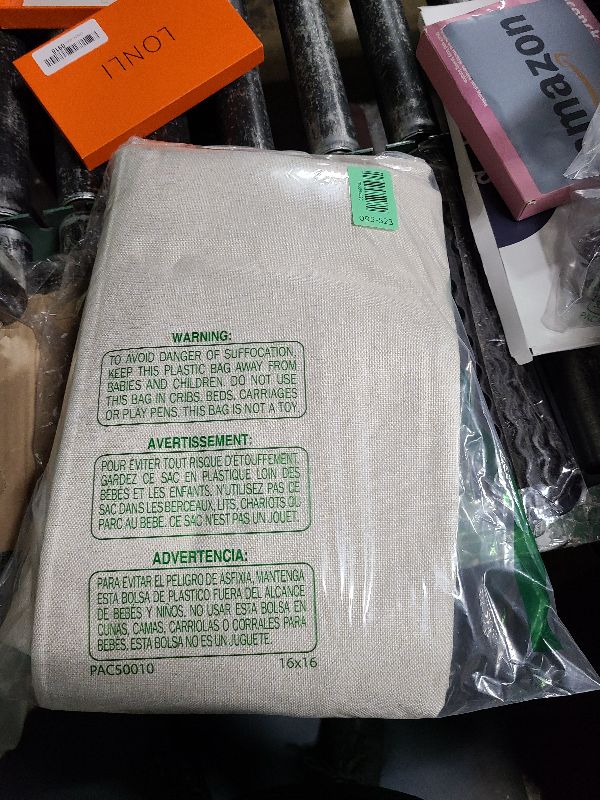 Photo 1 of 100% Blackout Shield Linen Blackout Curtains for Bedroom 108 Inches Long, Back Tab/Rod Pocket Living Room Drapes, Thermal Insulated Blackout Curtains 2 Panels Set, 50" W x 108" L,Cream