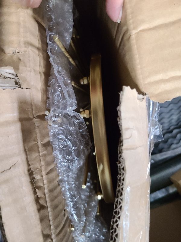 Photo 1 of 24'' Large Gold Sunburst Mirror, Metal Starburst Mirrors, Mid-Century Modern Sun Mirror Wall Decor for Living Room, Bedroom, Bathroom, Hallway, and Entryway