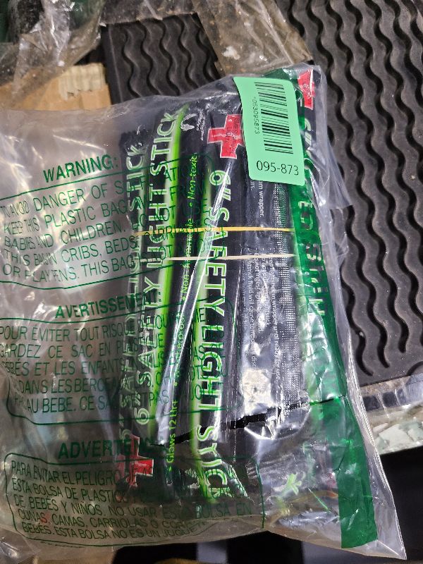 Photo 1 of 25 Ultra Bright Green Halloween Glow Sticks - Individual Packed With Lanyard - For Camping, Emergency Survival - Glow Lights for Blackouts, Hurricane and Storms- 6 Inch Chem Light Sticks with 12 Hour
