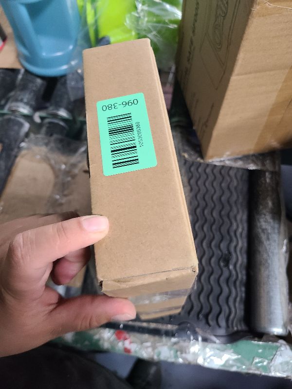 Photo 1 of 2 Pcs Baby Gate Banister Adapter – No?Drill Stair Railing Mount, Fits 2–3.5? Round/Square Posts, Compatible with Baby & Pet Safety Gates(White, Standard-W)