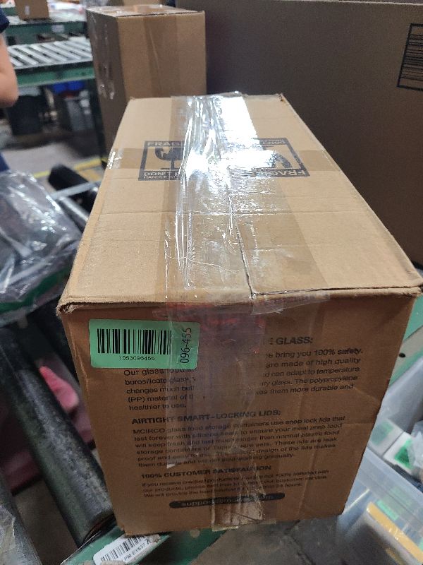 Photo 1 of [10-Pack] Glass Meal Prep Containers with Lids, MCIRCO Food Storage Containers with Snap Locking Lids, Airtight Lunch Containers, Microwave, Oven, Freezer and Dishwasher