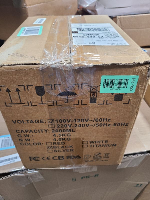 Photo 1 of 1800W Smoothie Blender and Grinder Combo 70OZ Large Capacity Countertop Blenders for Kitchen High Speed Blender for Smoothies Ice Crushing Frozen Drinks Puree (Dark Red)