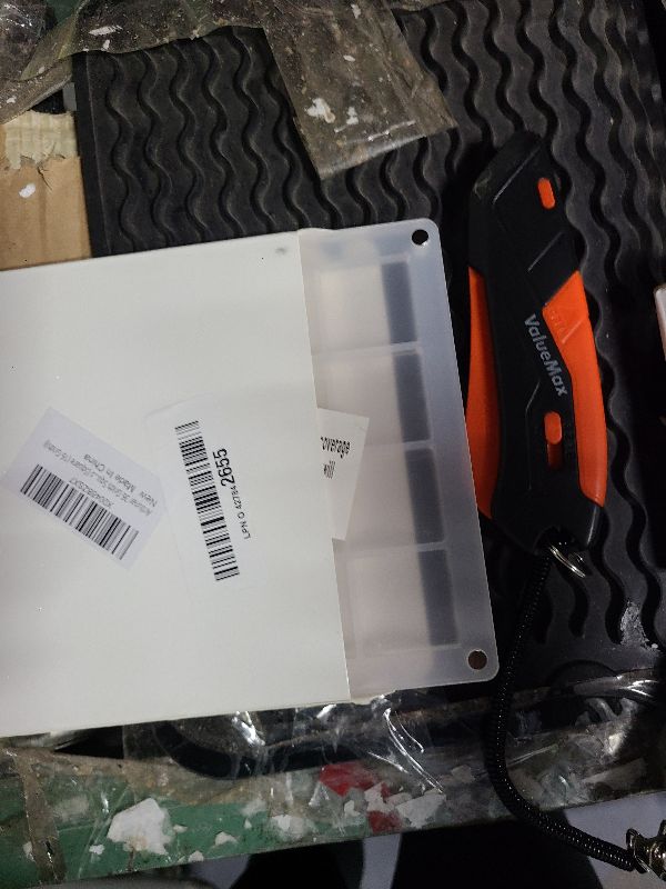 Photo 1 of 16 Grids Acrylic Display Box - Clear Shadow Box for Seashell, Rock, and Thimble Collection, Mini Trinket Shelf Organizer for Collectors