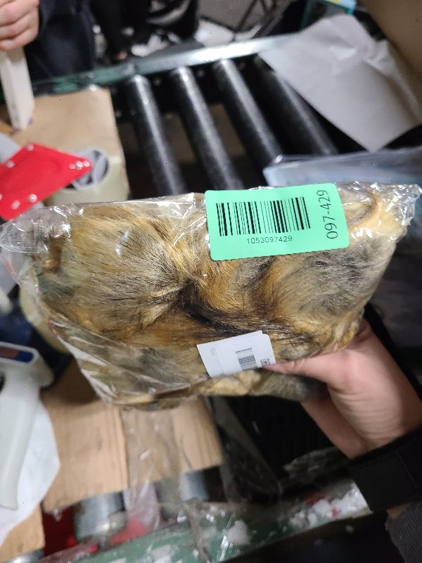 Photo 1 of 12 Pieces Faux Fur Pom Pom Balls Fur Fluffy with Elastic Loop for Hats Shoes Scarves Gloves Scarves Bag Key Chain Charms Accessories (Faux Mink Fur Color)