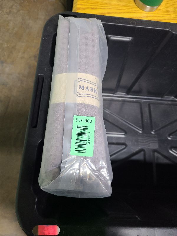 Photo 1 of 100% Cotton Waffle Weave Bed Blanket | Soft, Breathable, and Lightweight Blanket for All-Season | Perfect for Layering | Brielle Collection (Full/Queen, Charcoal)