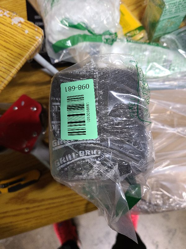 Photo 1 of 1InTheHome Grill Brick, Grill Stone Cleaning Block, Grill Cleaning Brick, Reusable, Black