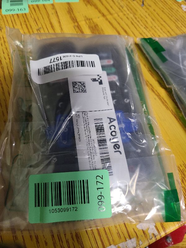 Photo 1 of (Pack of 2) Replacement Remote Control Only for Roku TV, Compatible for TCL Roku/Hisense Roku/Onn Roku/Sharp Roku/Element Roku/Westinghouse Roku/Philips Roku Smart TVs (Not for Roku Stick and Box)