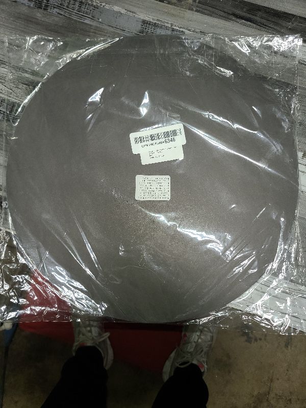 Photo 1 of 100 Pcs Black Paper Place Mats 13.5 Inch Round Placemats Gradient Disposable Table Mats for Birthday Party Wedding Baby Shower Reception Decor