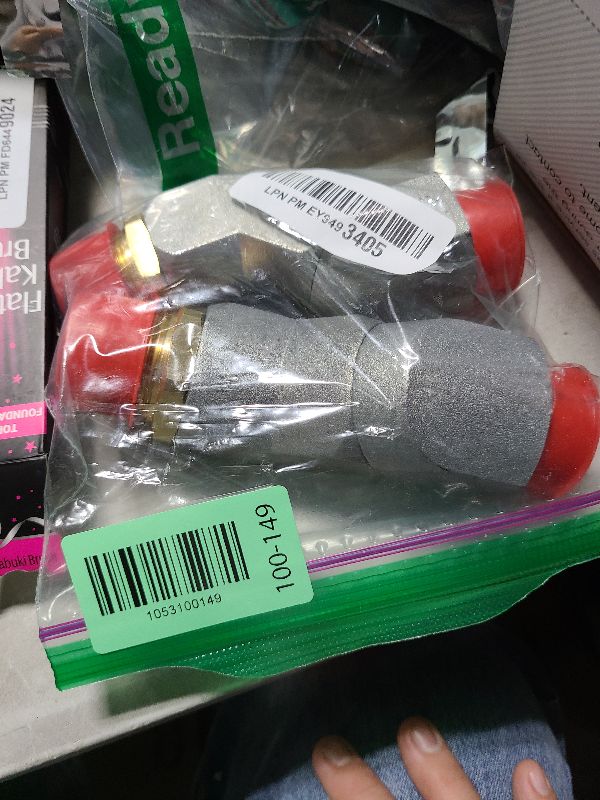 Photo 1 of (1" NPT, 2PCS) Fuel Hose Swivel 360 Rotating Connector for Fuel Transfer Pump Fuel Nozzle Multi Plane Fuel Plane Swivel