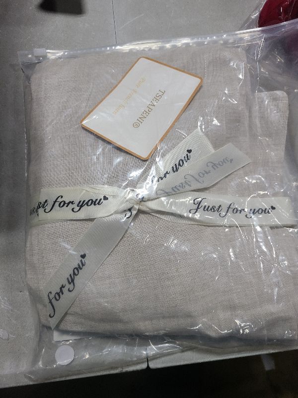 Photo 1 of 100% French Linen Pillowcase Set of 2, Breathable Envelope Closure Soft Linen Pillow Cover,Soft Luxury Hotel & Home Use, Gift