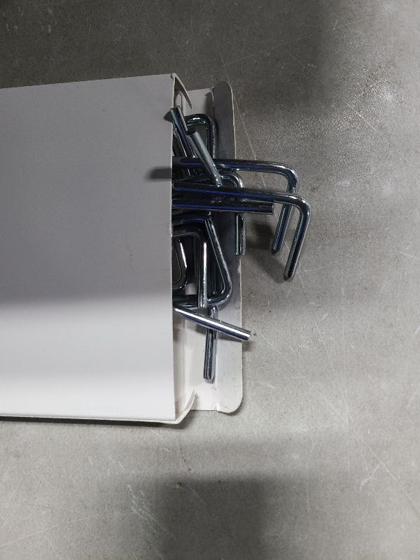 Photo 1 of 17 Pack Heavy Duty Metal Tent Stakes for Outdoor Decorations, Gardening & Canopies, Christmas Decorations