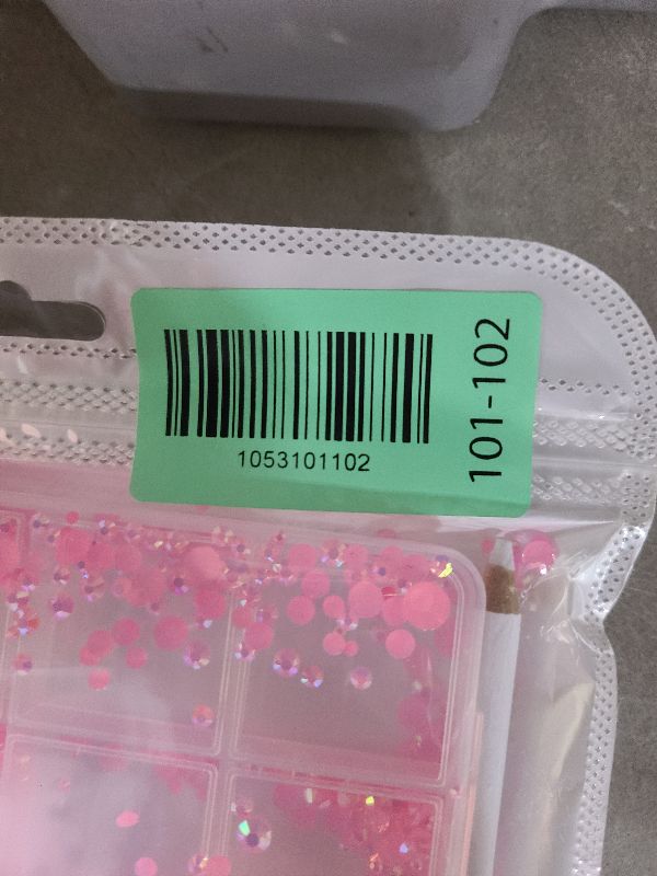 Photo 1 of 22000pcs Resin Flatback Rhinestones for Crafting, Jelly Pink AB 2mm 3mm 4mm 5mm 6mm Beads, Non-Hotfix SS8 SS10 SS16 SS20 SS30 Gems for Bedazzling Kit with B7000 for DIY Art Crafts Decoration