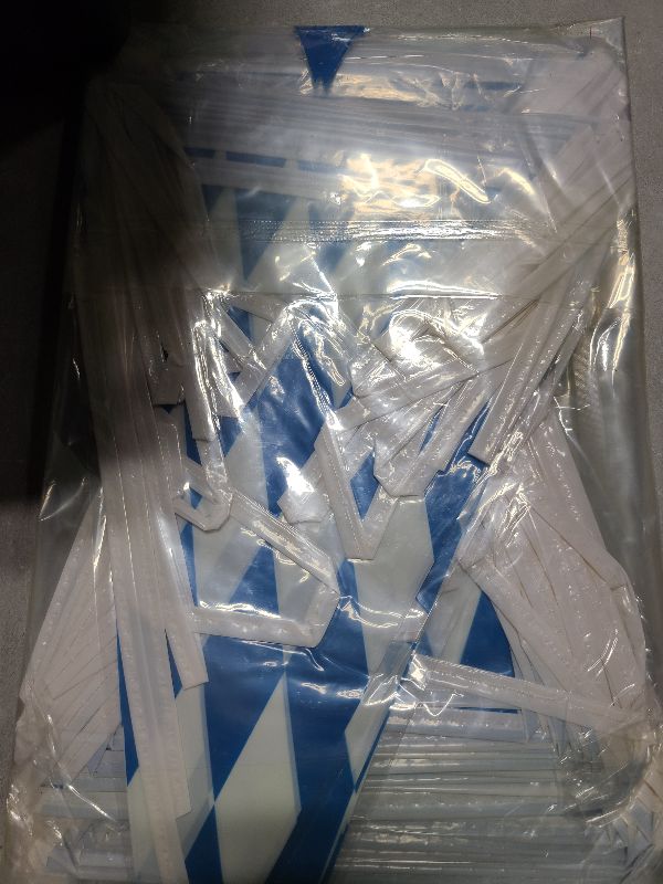 Photo 1 of 230 Feet Oktoberfest Bavarian Pennant Banner - Hanging Check Flag German Themed Party Decoration