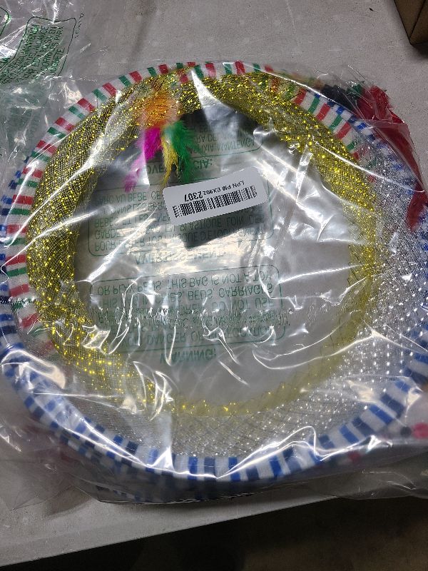 Photo 1 of 2-Pack Large Cat Tunnel Beds - Indoor & Outdoor, Interactive Spring Toys for Cats & Kittens