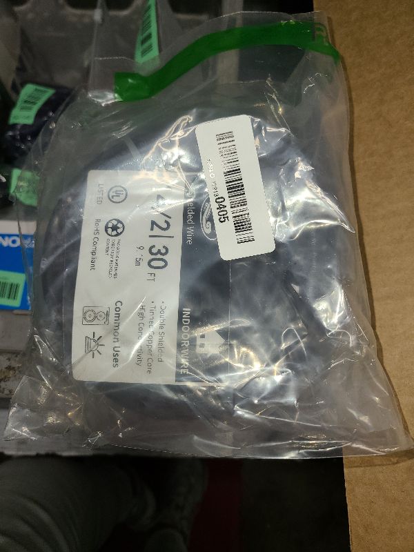 Photo 1 of 14AWG 14/2 2 Core Shielded Wire CNC Wire (30FT) UL2464 Tinned Copper Core 14 Gauge Cable Speaker Wire for CNC Router Machine, CNC VFD Spindle, Electrical Appliance, Transformer and 3D Printer,etc