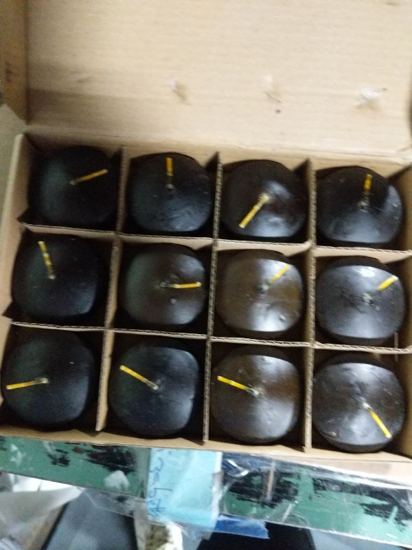 Photo 1 of 12 Black Floating Candles + 2 Tall Black Pillar Candles (2 Inch) – Unscented, Smokeless, Dripless, Long-Lasting for Wedding Centerpieces, Pool Party Decor, Halloween & Holiday Events