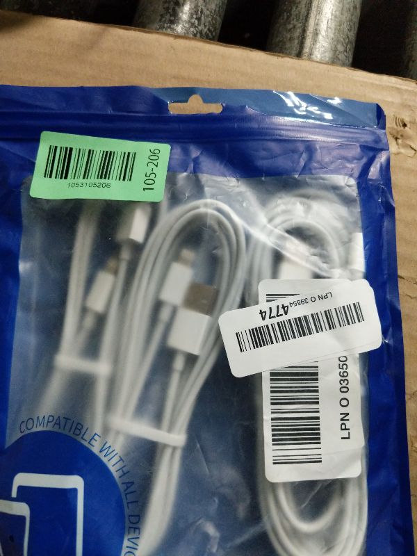 Photo 1 of [Apple MFi Certified] Lightning Cable 5pack [3/3/6/6/10FT] Fast iPhone Charging Cord Compatible for iPhone 14/13 mini/13/12/11 Pro MAX/XR/XS/8/7/Plus/6S/SE/iPad