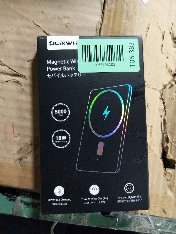 Photo 1 of [0.3" Ultra Slim] [Alloy-Made] ULiXWH for Magsafe Portable Charger for iPhone, 2025 Upgrade 5000mAh Fast Charging Magnetic Power Bank, Wireless Battery Pack for iPhone 17 Air 16 15 Pro Max 14 13, Pink