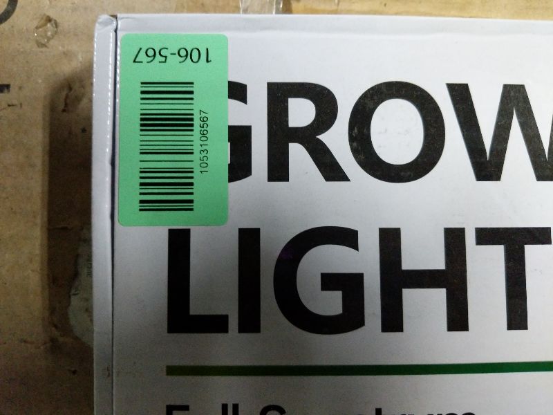 Photo 1 of 10" Grow Lights for Indoor Plants Full Spectrum,160LEDs Indoor Plant Light for Indoor Growing,Height Adjustable 11"-65" for Large Plant,Auto On/Off Timer 3/9/12H,9 Dimmable Brightness,Black Wood Grain