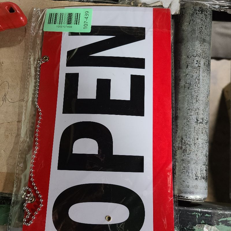 Photo 1 of 1st Choice Business Hour Open Closed Sign Office Hours With Will Return Clock and Suction Cups for Door Window Businesses Stores Restaurants Bars Retail Barbershop Salon Shops