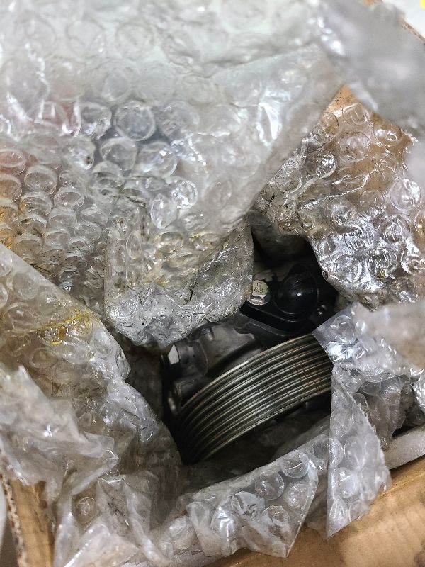 Photo 1 of 21-5341 Power Steering Pump Fit for Honda Accord EX/LX/DX 2.4L L4 2003 2004 2005 2006 2007, Power Assist Pump with Pulley Replacement for 21-5341 56110-RAA-A01 56110RAAA03 96-5341