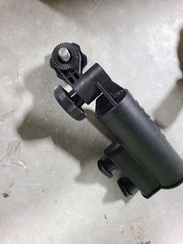 Photo 1 of 10L0L Heavy Duty Golf Push Cart Umbrella Holder, Aluminium Alloy Base Super Strong Windproof, Universal Umbrella Stand for Mobility Scooter, Stroller, Wheelchair, Beach Chair