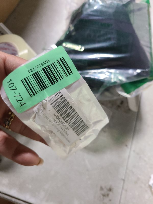 Photo 1 of [2-Pack] USB C to Lightning Adapter, Type C to Lightning Adapter Support PD Fast Charging & Data Sync – Compatible with iPhone 14/13/12/11/X/XR Pro, iPad, AirPods – Not for Audio/OTG