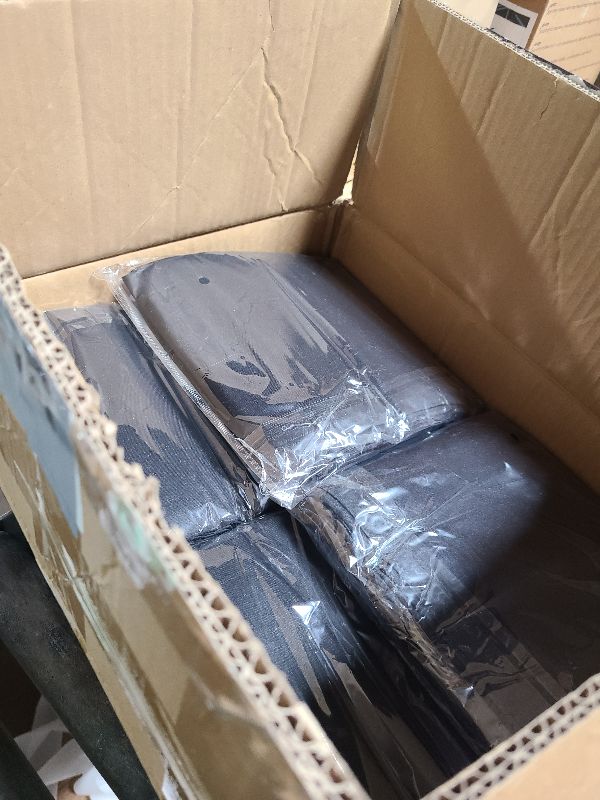 Photo 1 of 12 Pack Black Tablecloth 60 x 102 Inch Polyester Table Cloth for 6 Foot Rectangle Tables, Wrinkle Resistant Washable Decorative Fabric Table Covers for Wedding Party Banquet Buffet and Camping