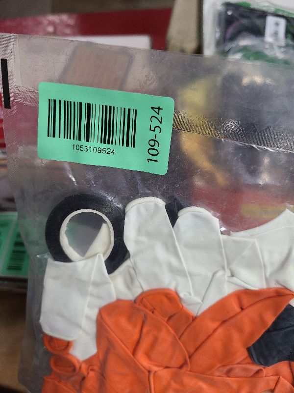 Photo 1 of 161pcs Black White Orange Balloons Arch Kit,Black Orange With 3pcs Starburst Foil Balloons for Birthday Graduation Halloween Thanksgiving Day Party Decorations