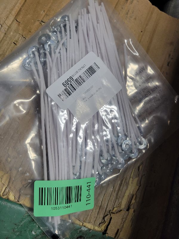 Photo 1 of 100PCS Candle Wicks for Candle Making - MAQIHAN mechas para velas 6 Inch White Candle Wick Thick Cotton Candle Wicks Soy Wax Beewax Candle Making DIY Candle String pabilos