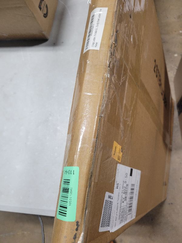 Photo 1 of 2 Step Ladder, Portable Steel Folding Step Stool with Wide Anti-Slip Pedal & Convenient Handgrip, 500lbs Sturdy Steel Ladder, White