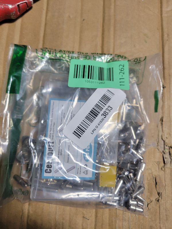 Photo 1 of 104Pcs Shelf Pins Kit,4 Styles Nickel Plated Shelf Support Pegs,Bookshelf Pegs for Shelves,Cabinet Shelf Bracket Pegs Shelf Pins Holders for Kitchen Furniture & Closet ( 5mm & 1/4inch )