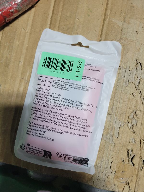 Photo 1 of 2 Pack Memory Card 64GB with Adapter, High Speed TF Card, UHS-I C10 A1 Memory TF Card for Tablet/Mobile Phone/Camera/Car Audio/Game Console (TF162 Red Gold 64GB)