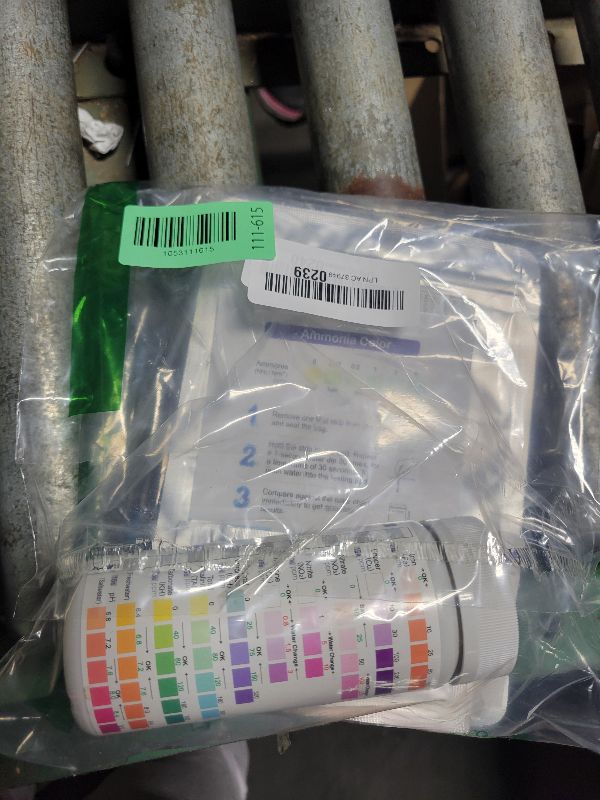 Photo 1 of 11 in 1 - Aquarium Test Strips | 950 Tests - 150 Strips | Fish Tank Aquariums Water Test Kit & ebook | Aquarium Thermometer | Fish Tank Water Testing Kit Includes 50 Ammonia Strips | Versatile Usage