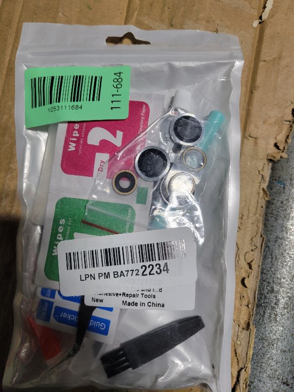 Photo 1 of 2 Sets LEAFE for iPhone 13 Pro and iPhone 13 Pro Max Camera Lens Replacement, OEM Original Camera Glass Lens with Pre-Installed Adhesive+Repair Tools