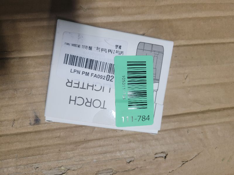 Photo 1 of 2 Pack Torch Lighter Mini Butane Multipurpose Utility Lighters with Wand Jet Flame Refillable Gas Lighters Pocket Lighter for Candle Camping BBQ Grill (Without Fuel) Assorted Colors