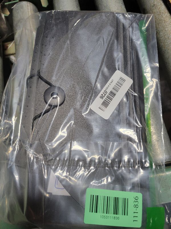 Photo 1 of 2 Pack 13 Pockets A6 Mini Coupon Organizer Wallet, Expandable Accordion File Organizer for Storage Receipt Cards Coupons Tickets - Black