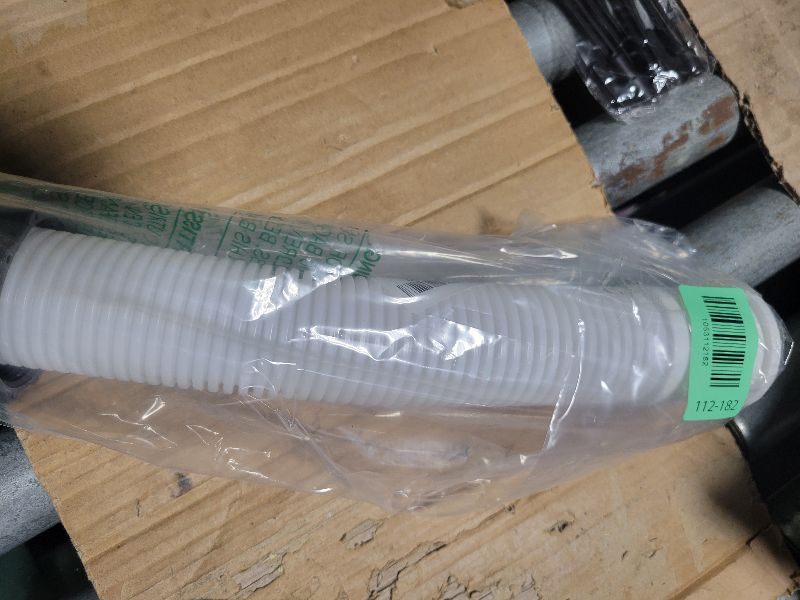 Photo 1 of 1-1/2 Inch 11535 Replacement Pool Hose for above ground pools - 1.5" Pool Sand Filter Pump Hose for Intex Sand Filter Pumps & Saltwater Systems 26371CA 26371EH 28647EG (White -1 Pack)