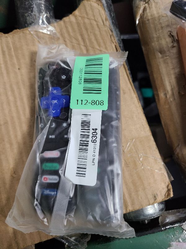 Photo 1 of (Pack of 2) Replacement Remote Control Only for Roku TV, Compatible for TCL Roku/Hisense Roku/Onn Roku/Sharp Roku/Element Roku/Westinghouse Roku/Philips Roku Smart TVs (Not for Roku Stick and Box)