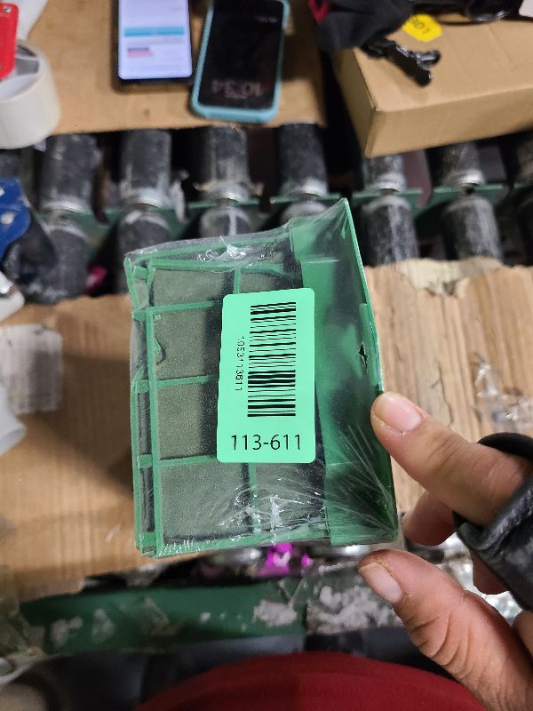 Photo 1 of 2 Pieces Floral Foam Cage, Flower Arrangements Supplies With Rectangle Holder, Bricks for Fresh Flower Wedding Holiday Decorations