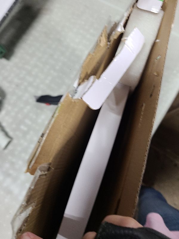 Photo 1 of 15.8 Inch LED Flush Mount Ceiling Light, 32W, 3480LM, 3000K/4000K/6000K CCT Selectable, Round Flat Panel Light Fits for Hallway, Kitchen, Bedroom, Laundry Room