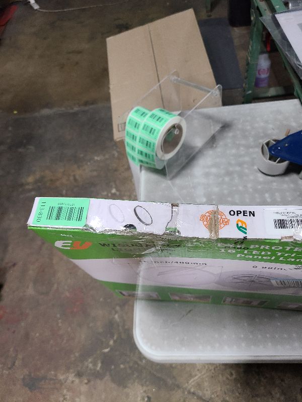 Photo 1 of 15.8 Inch LED Flush Mount Ceiling Light, 32W, 3480LM, 3000K/4000K/6000K CCT Selectable, Round Flat Panel Light Fits for Hallway, Kitchen, Bedroom, Laundry Room