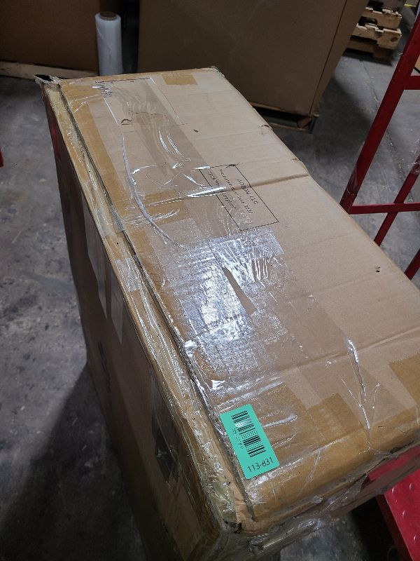 Photo 1 of 2-Story Guinea Pig Cage with Stand, Indoor Wooden Hamster Cage with Ramp, Pull-Out Tray, Hideout & Platform, Acrylic Transparent Small Animal Habitat for Chinchillas, Ferrets, Hedgehogs, Walnut