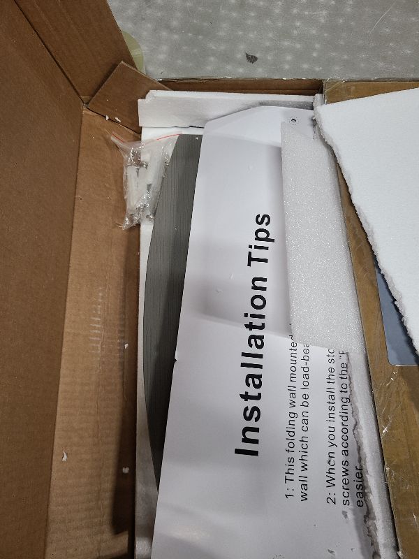 Photo 1 of 17.5" Folding Shower Seat Wall Mounted,Foldable Shower Bench,Fold Down Shower Seat,Folding Shower Seat Bench,Wall Mount Shower Seat Bench Chair (Grey)