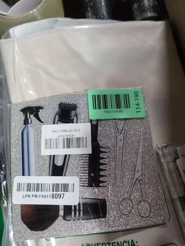 Photo 1 of 18pcs Glitter Hair Cutting Tool Dessert Cupcake Topper Fashion Beauty Theme Decorations Boys Girls Hairstylist Happy Birthday Party Decor Supplies