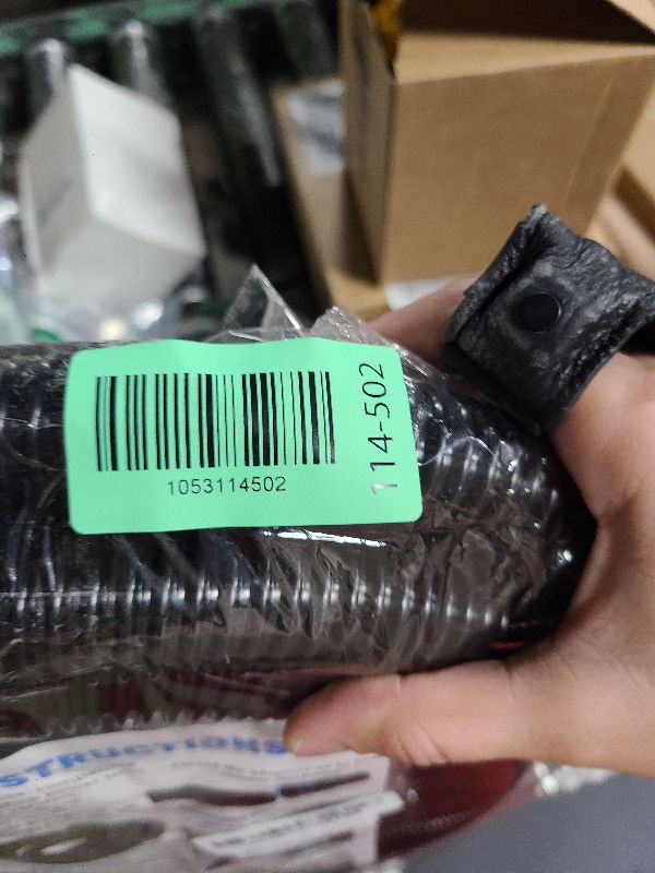 Photo 1 of 10FT Dust Collection Hose Kit Flexible Power Tool Hose with 5 Threaded Fittings Compatible with Multiple Types/Brands of Power Tools & Workshop Vacuums