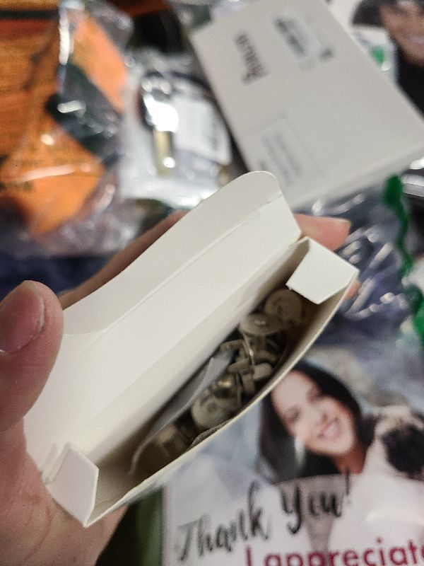 Photo 1 of 20 Set Magnetic Snaps, Purse Magnetic Bag Fastener Clasp Magnetic Button Replacement Kit for Sewing, DIY Craft, Purses, Bags, Clothes, Leather (Silver 14MM)