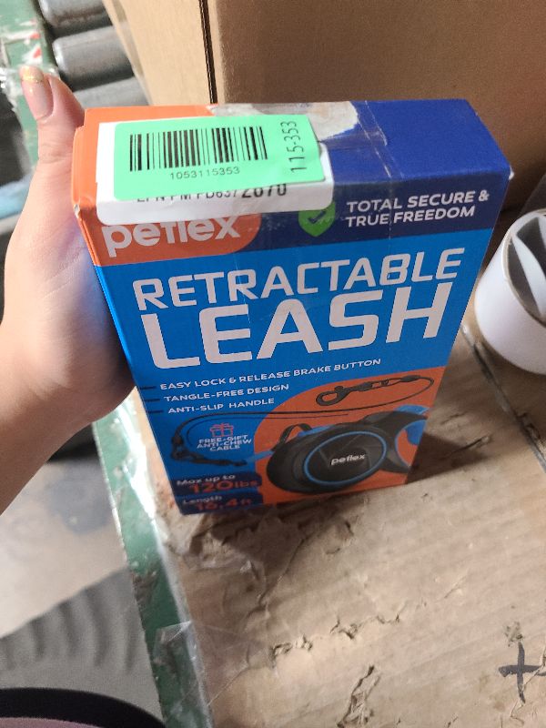 Photo 1 of 2025 New Retractable Dog Leash 18,2 ft' - Chew Proof Cable Included - 360° Tangle Free - Heavy Duty Reflective Retractable Leash for Small Medium Large Dogs up to 120 lbs - Soft Touch Anti-Slip Handle